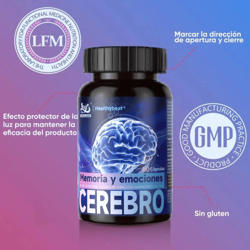 Suplemento Avanzado Para El Cerebro, Ánimo y Nervios