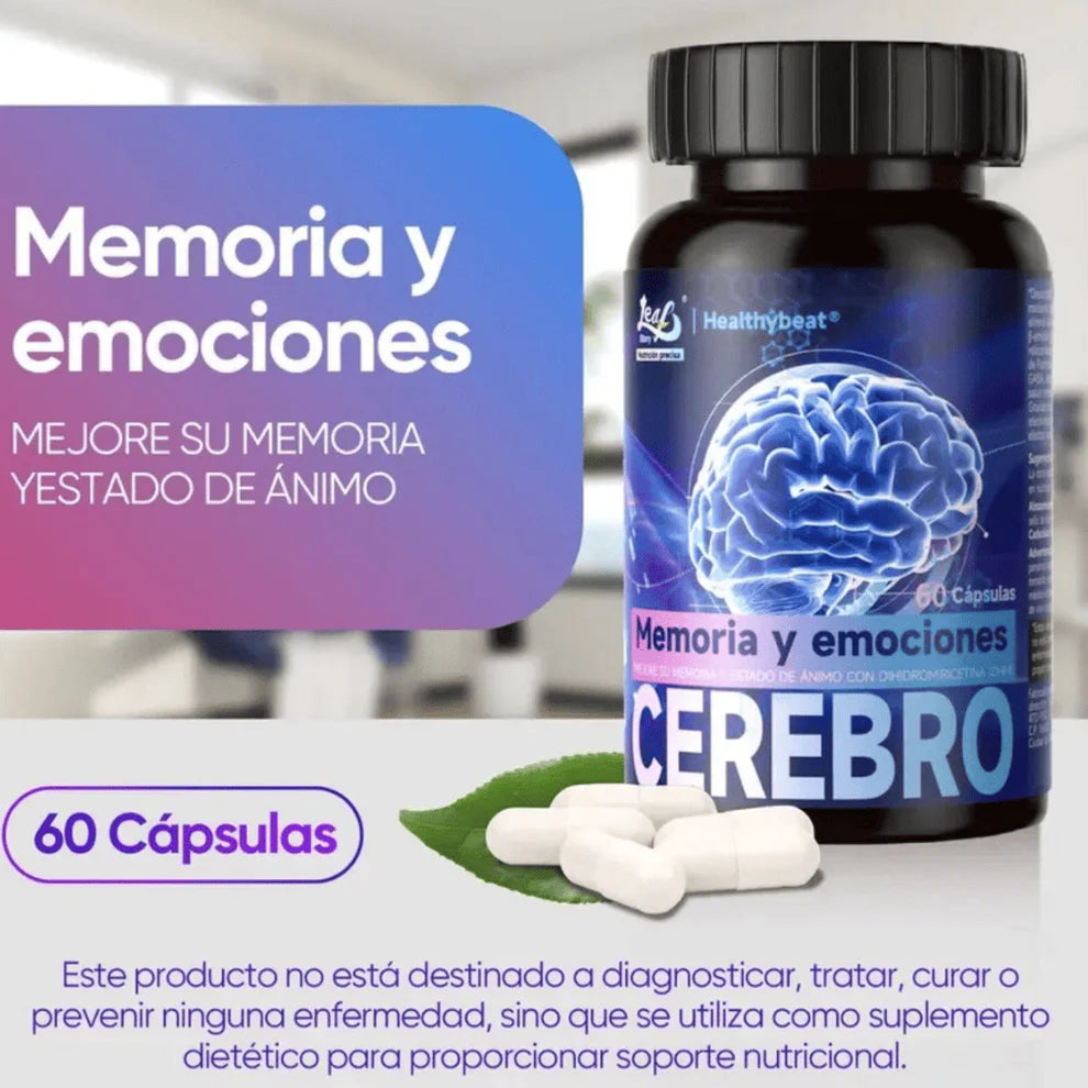 Suplemento Avanzado Para El Cerebro, Ánimo y Nervios