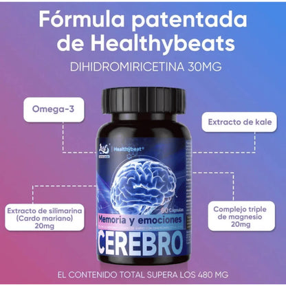 Suplemento Avanzado Para El Cerebro, Ánimo y Nervios
