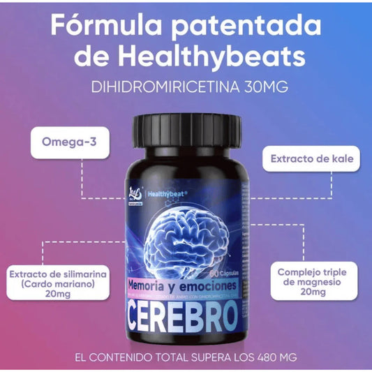 Suplemento Avanzado Para El Cerebro, Ánimo y Nervios