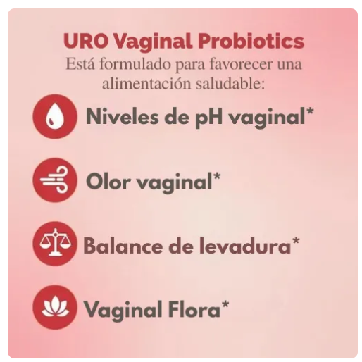 Probioticos Vaginales Femenino Uro